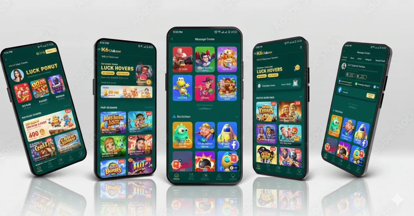 K6club game mobile images if different pages